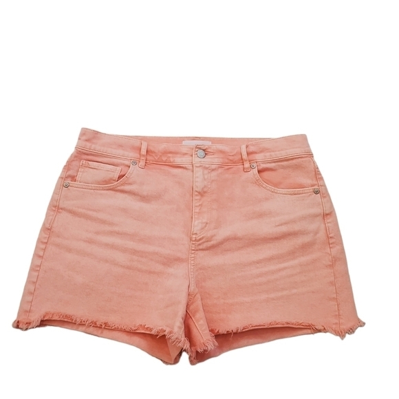 LOFT Pants - Loft raw hem jeans shorts